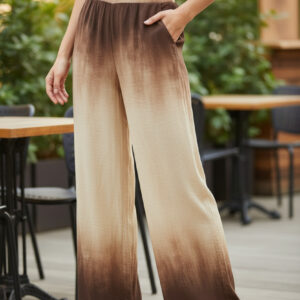 Pantolon lastik bel desenli  0433 Touch