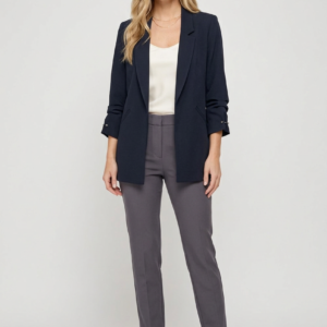 Ceket blazer krep büzgü kol 1410 Touch